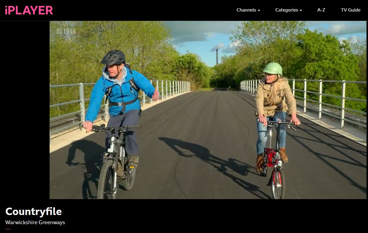 BBC Countryfile majors on rural cycling and walking